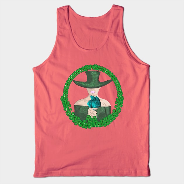 Irish Girl St Patricks Day Tank Top by SoulVector